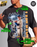 Custom Bootleg Baseball Shirt - Retro Style
