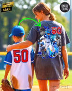 Personalized Bootleg Baseball Mom Shirt - Family Legacy