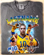 Custom Volleyball Bootleg Shirt - Classic