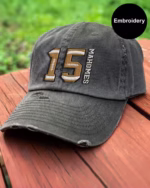 Football Distressed Cap